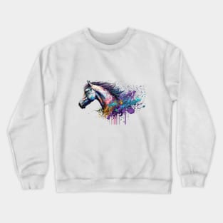 Horse Portrait Crewneck Sweatshirt